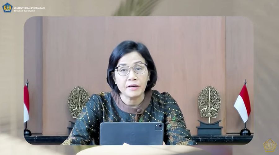 Menteri Keuangan Sri Mulyani Saat Konferensi Pers APBN KITA edisi September 2021. (Tangkapan Layar Youtube Kemenkeu)