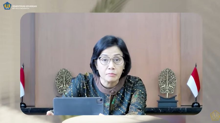 Menteri Keuangan Sri Mulyani Saat Konferensi Pers APBN KITA edisi September 2021. (Tangkapan Layar Youtube Kemenkeu)
