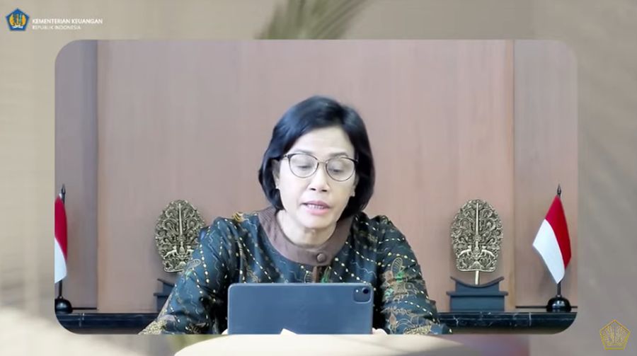 Menteri Keuangan Sri Mulyani Saat Konferensi Pers APBN KITA edisi September 2021. (Tangkapan Layar Youtube Kemenkeu)
