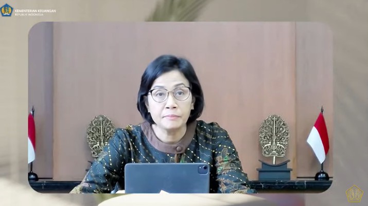 Menteri Keuangan Sri Mulyani Saat Konferensi Pers APBN KITA edisi September 2021. (Tangkapan Layar Youtube Kemenkeu)