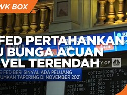 The Fed Masih Pertahankan Suku Bunga Acuan di Level Terendah