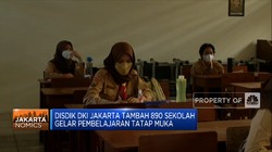 Disdik DKI Jakarta Tambah 890 Sekolah Gelar PTM