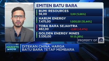 Harga Komoditas Cetak Rekor, Saham Batu Bara Lanjutkan Reli