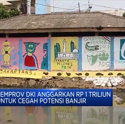 Pemprov DKI Anggarkan Rp 1 Triliun Untuk Cegah Potensi Banjir