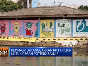 Pemprov DKI Anggarkan Rp 1 Triliun Untuk Cegah Potensi Banjir