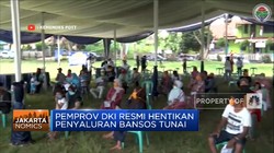 Pemprov DKI Resmi Hentikan Penyaluran Bansos Tunai