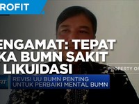 Pengamat: Tepat Jika BUMN Sakit di Likuidasi