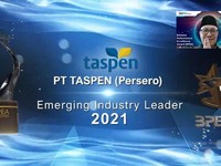 TASPEN Raih Predikat Emerging Industry Leader dalam BPEA 2021