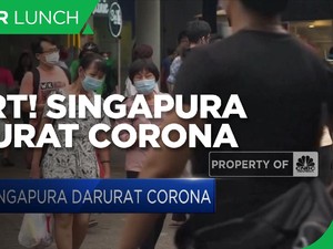 Kasus Positif Rekor, Singapura Darurat Corona!