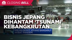 Bisnis Jepang Dihantam 'Tsunami' Kebangkrutan Akibat Pandemi