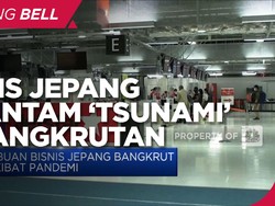 Bisnis Jepang Dihantam 'Tsunami' Kebangkrutan Akibat Pandemi