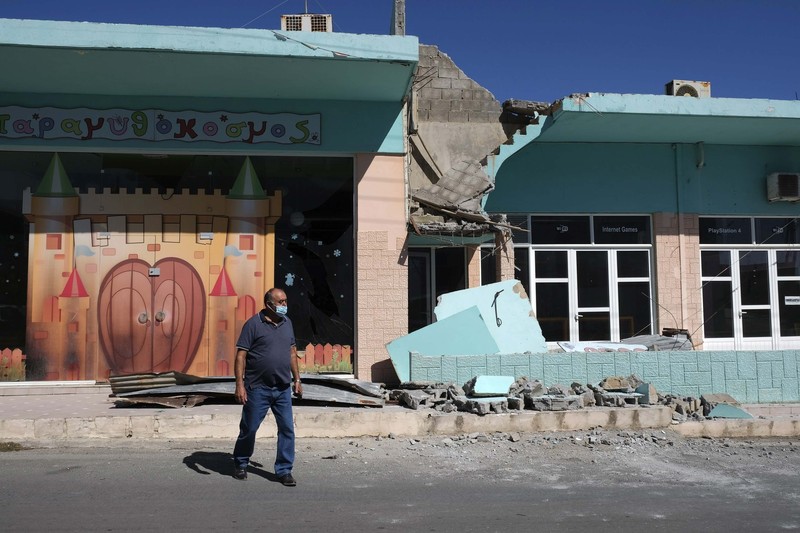 Gempa M5,8 Guncang Crete Yunani. (REUTERS/STEFANOS RAPANIS)