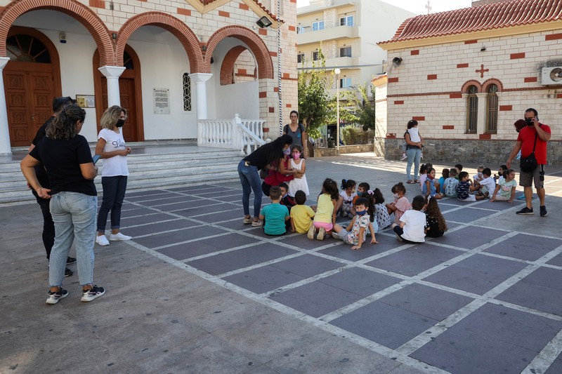 Gempa M5,8 Guncang Crete Yunani. (REUTERS/STEFANOS RAPANIS)