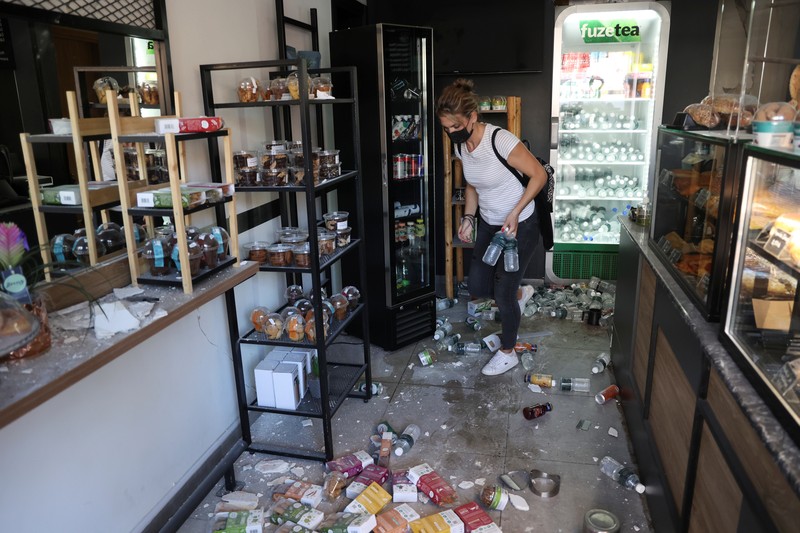 Gempa M5,8 Guncang Crete Yunani. (REUTERS/STEFANOS RAPANIS)