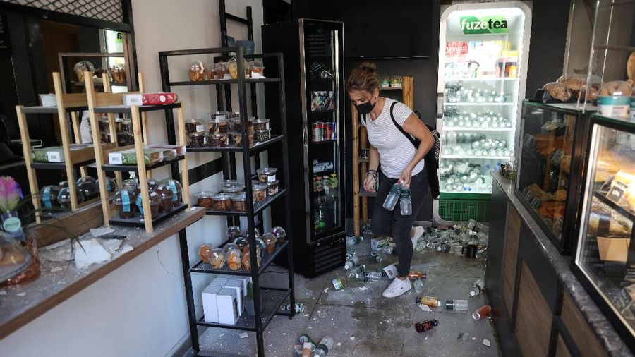 Gempa M5,8 Guncang Crete Yunani. (REUTERS/STEFANOS RAPANIS)