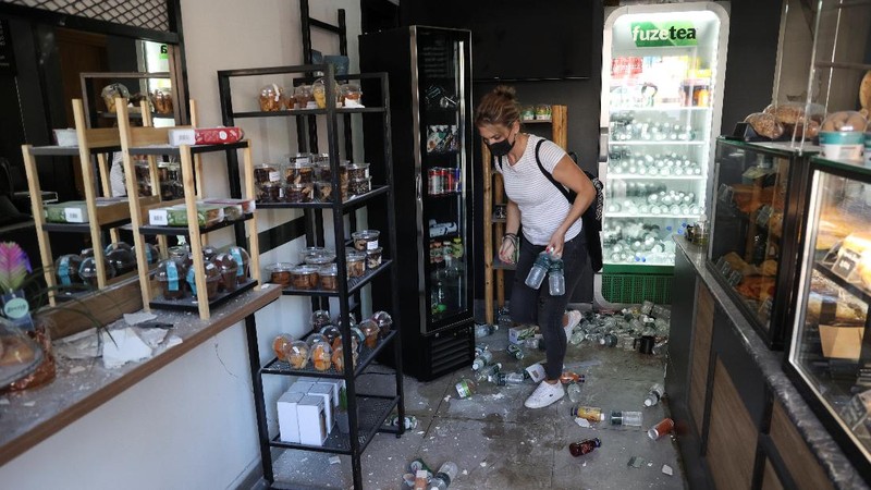 Gempa M5,8 Guncang Crete Yunani. (REUTERS/STEFANOS RAPANIS)
