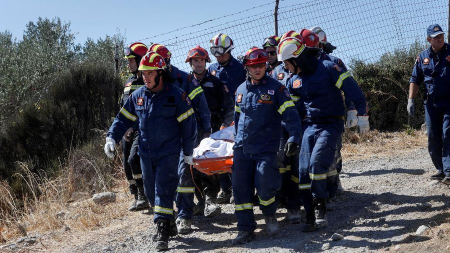 Gempa M5,8 Guncang Crete Yunani. (REUTERS/STEFANOS RAPANIS)