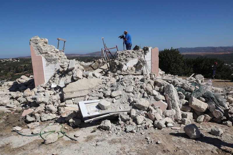 Gempa M5,8 Guncang Crete Yunani. (REUTERS/STEFANOS RAPANIS)