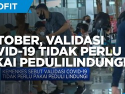 Kemenkes: Oktober, Validasi Covid Tidak Pakai PeduliLindungi
