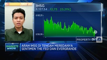 Sentimen Evergrande Mereda, IHSG Awal Pekan Dibuka Menghijau