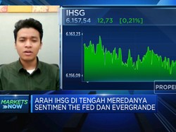 Sentimen Evergrande Mereda, IHSG Awal Pekan Dibuka Menghijau