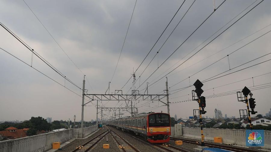 Stasiun Manggarai (CNBC Indonesia/Muhammad Sabki)