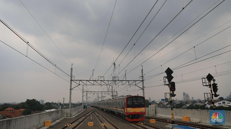 Stasiun Manggarai (CNBC Indonesia/Muhammad Sabki)