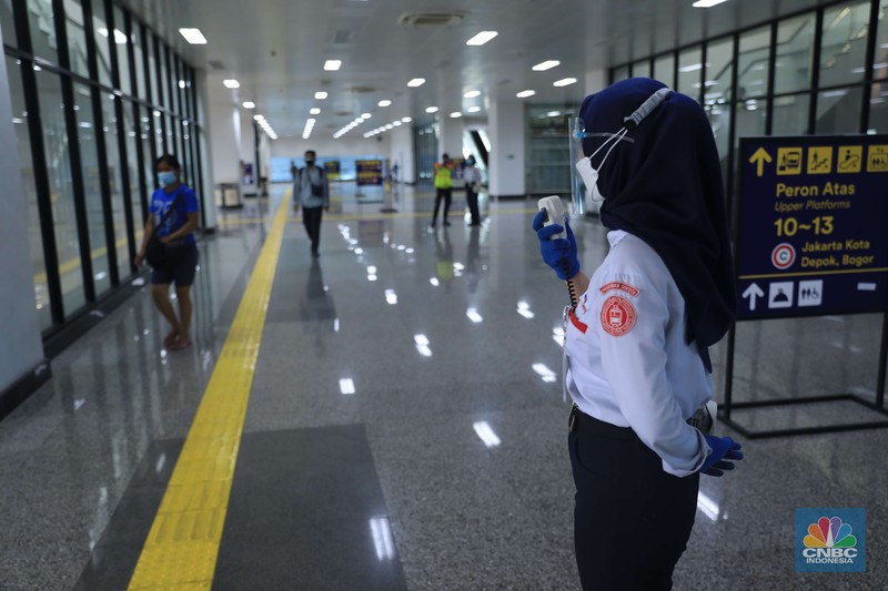Stasiun Manggarai (CNBC Indonesia/Muhammad Sabki)