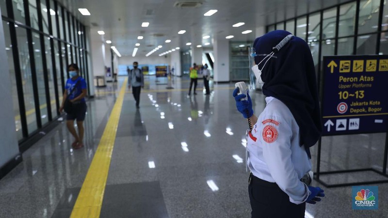 Stasiun Manggarai (CNBC Indonesia/Muhammad Sabki)