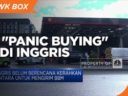 Aksi "Panic Buying" BBM di Inggris