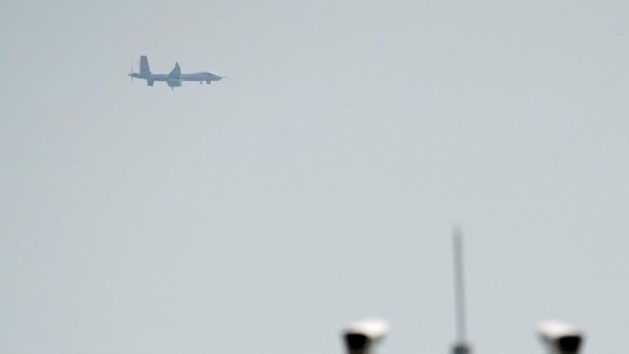 Drone CH-6 buatan China. (REUTERS/ALY SONG)