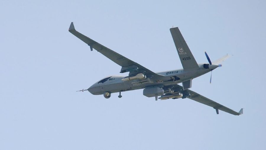Jet tempur J-16D China. (AP/Ng Han Guan)