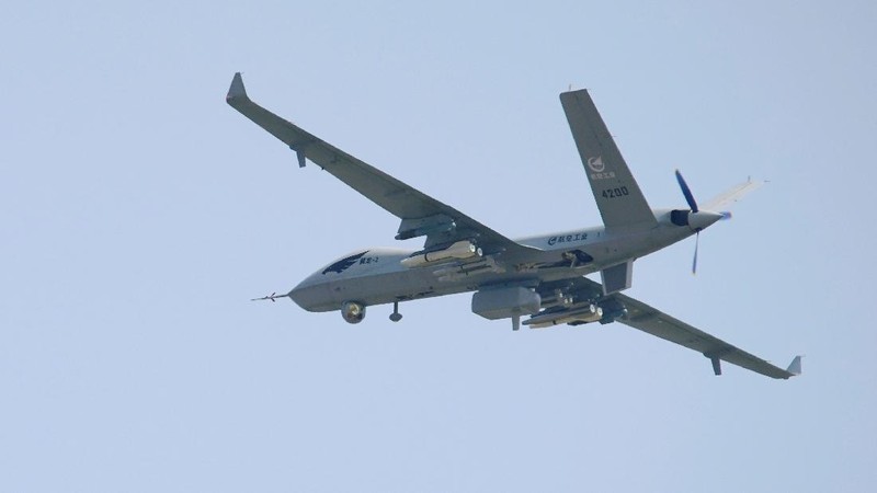 Jet tempur J-16D China. (AP/Ng Han Guan)