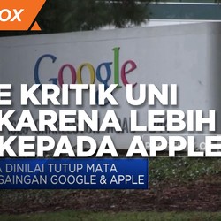 Google Kritik Uni Eropa Karena Lebih Lunak Kepada Apple