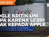 Google Kritik Uni Eropa Karena Lebih Lunak Kepada Apple