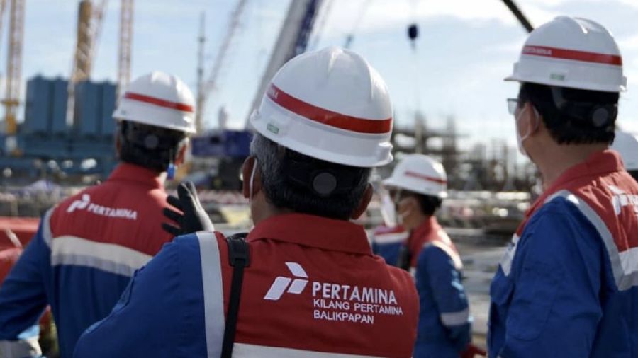 Ahok melakukan kunjungan kerja ke Kalimantan Timur, Senin (27/9/2021), Proyek Refinery Development Master Plan (RDMP) Balikpapan yang dikelola PT Kilang Pertamina Balikpapan (KPB). (Dok: Tangkapan layar ig basukibtp)