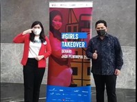 Ini Sosok Remaja Putri yang Geser Erick Jadi Menteri BUMN