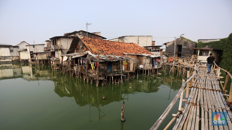 Kampung Apung (CNBC Indonesia/Andrean Kristianto) Kampung Apung (CNBC Indonesia/Andrean Kristianto)