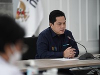 Erick Izin Jokowi Mau Turunkan 'Bunga' Bank Syariah Indonesia
