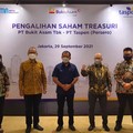 Sah! Taspen Serap Saham Bukit Asam Rp 599 M