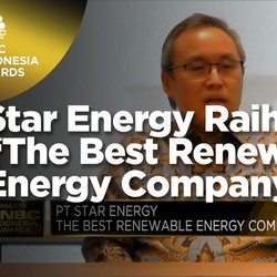 Star Energy Dinobatkan Jadi The Best Renewable Company 2021