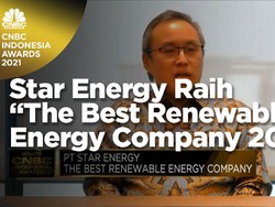 Star Energy raih "The Best Renewable Energy Company 2021"