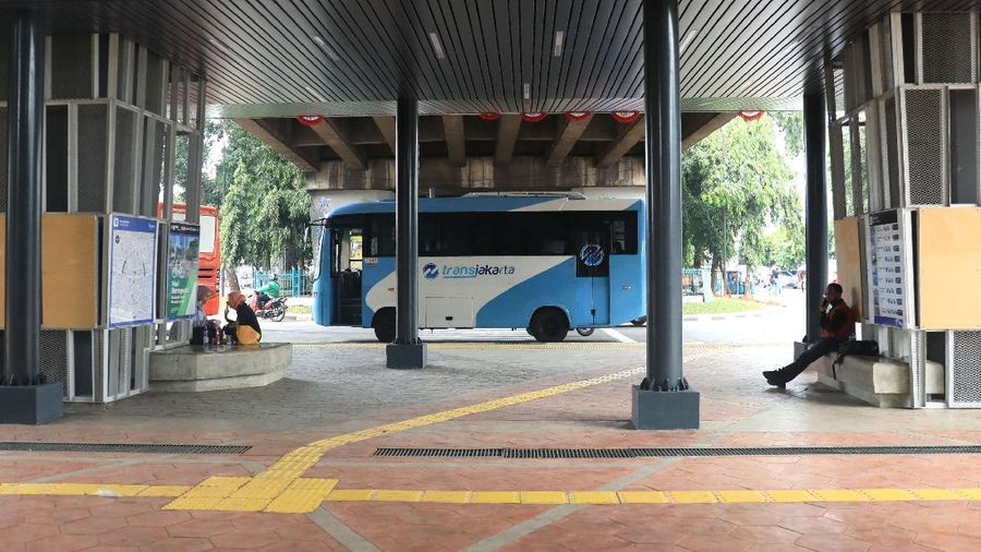 Wajah baru Stasiun Tebet (CNBC Indonesia/Muhammad Sabki)