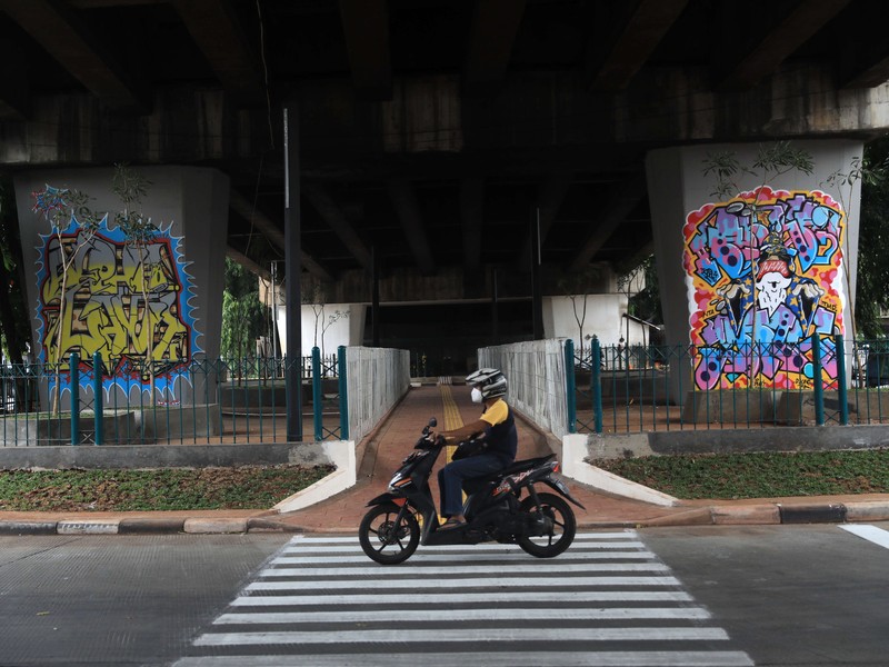 Wajah baru Stasiun Tebet (CNBC Indonesia/Muhammad Sabki)