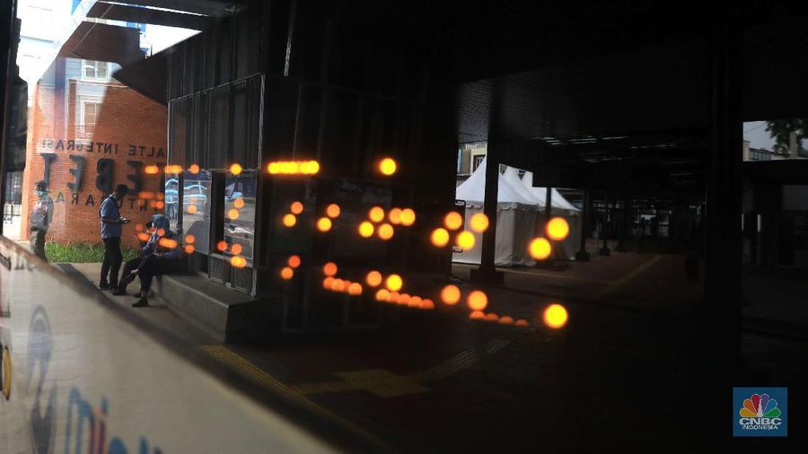 Wajah baru Stasiun Tebet (CNBC Indonesia/Muhammad Sabki)