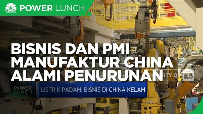 China Catatkan Kontraksi Bisnis Pmi Manufaktur<script async src=