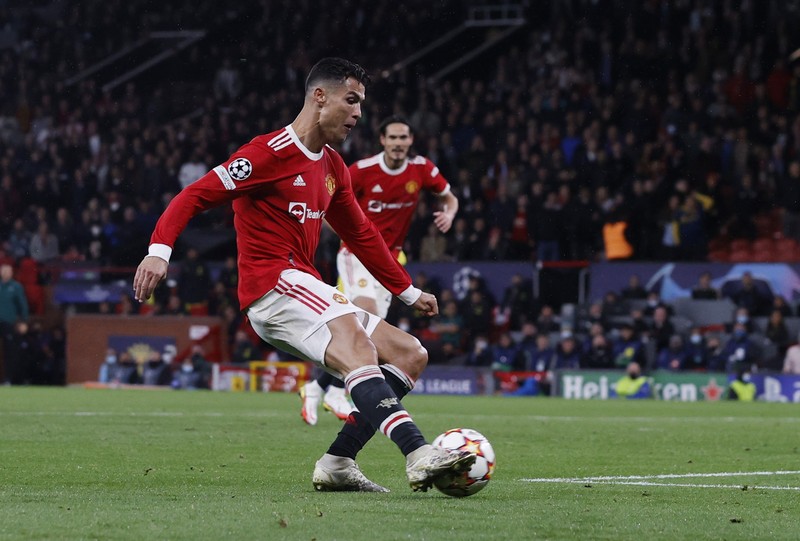 Cristiano Ronaldo saat menghadapi Villareal. (REUTERS/PHIL NOBLE)