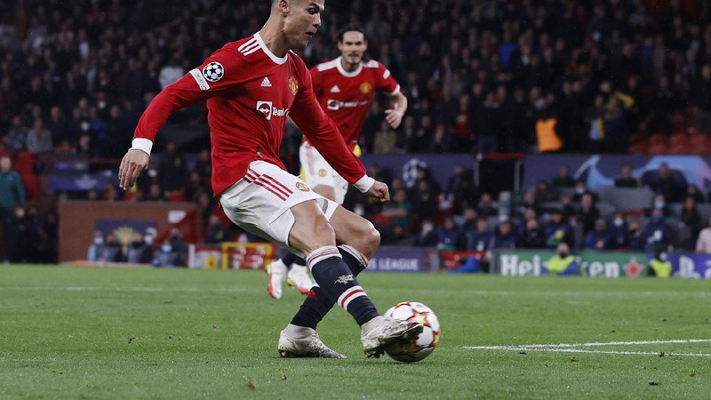 Cristiano Ronaldo saat menghadapi Villareal. (REUTERS/PHIL NOBLE)