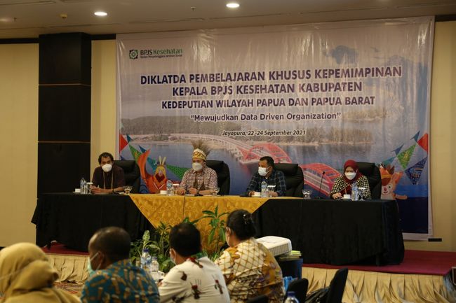 Bpjs Kesehatan Tingkatkan Leadership Para Pemimpin Di Papua<script async src=