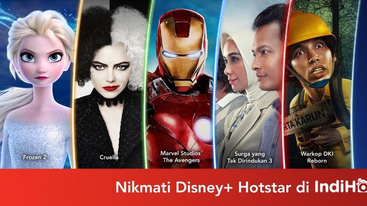 foto/ Disney+ Hotstar and IndiHome Hadirkan Konten Hiburan Global and Lokal di Indonesia foto/ Disney+ Hotstar and IndiHome Hadirkan Konten Hiburan Global and Lokal di Indonesia